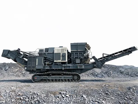 Tracked jaw crusher primary station